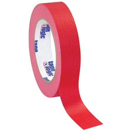Tape Logic 1'' x 60 yds. Red Tape Logic Masking Tape, 36PK BUY00012588